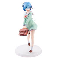 从零开始异世界 手办 美少女模型公仔人偶摆件 爱蜜莉雅艾米莉亚动漫饰品周边礼品收藏 蕾姆学生服
