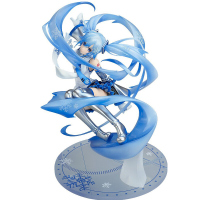 寿屋 手办 动漫模型公仔 Miku 模型 赛车初音 雪邦初音 大版 虚拟歌手摆件 雪初音大版