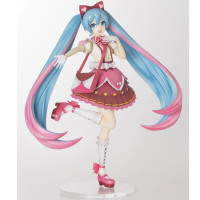 寿屋初音未来手办 樱花初音 兔耳 冬服 游戏制服可爱萌系 景品 玩具模型 摆件公仔送礼收藏 初音连衣裙