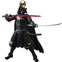 寿屋 手办 名将星铠甲系列 赏金猎人波巴菲特 白武士白兵黑武士 达斯維达 可动摆件男孩玩具 黑武士达斯维达