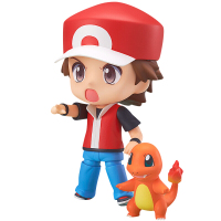 神奇宝贝 N和雷希拉姆 小赤红爷小智小茂Q版粘土公仔 玩具人偶 模型手办 赤red红爷