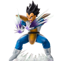 寿屋 手办 动漫公仔模型 战损版赛亚人冲击波 暴走悟天克斯 摆件模型公仔人偶 周边 冲击波贝吉塔