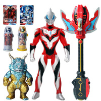 罗布变身器套装捷德腰带胶囊升华器儿童变欧布可动玩偶男孩奥特蛋 战斗仪+奥特曼+怪兽随机+胶囊A011