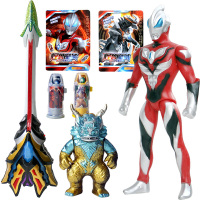罗布变身器套装捷德腰带胶囊升华器儿童变欧布可动玩偶男孩奥特蛋 王者圣剑+玩偶随机+怪兽随机+胶囊A009