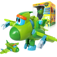 灵动创想帮帮龙玩具第5季儿童出动发声变形机器人韦斯波齐司皮喏套装 第1季发声变形系列-乐乒