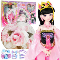 叶罗丽 娃娃女孩玩具梦幻屋拉杆箱双层别墅夜萝莉儿童洋娃娃精灵梦幻套装 叶罗丽梦幻收纳盒