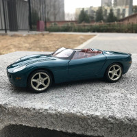威利Welly 1:24 捷豹 XK180 Jaguar 合金汽车模型老爷车收藏车模 摆放 车内饰品 墨绿色