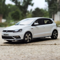原厂 1:18 上海大众 NEW POLO GTI 2015款新波罗合金汽车模型车模 白色