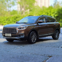 合金 原厂 1:18 猎豹 迈途 MATTU 越野车 SUV 合金仿真汽车模型 棕色