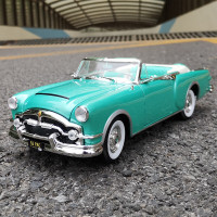 路鹰 1:18 1953年柏加 Packard caribbean老爷车合金汽车模型车模 绿色