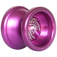 奥迪双钻 悠悠球玩具火力少年王溜溜球 火力yoyo球男孩竞技套装 金属球天马神弓紫色