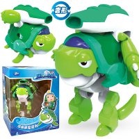 猪猪侠深海萌宠玩具超星萌宠超星锁儿童变形机器人勇士 合体套装 深海萌宠系列YS8718C坦克(海龟)