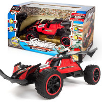 儿童遥控车玩具漂移攀爬车奥特曼遥控车玩具特技车攀爬车越野车男孩玩具 1:10大号沙地越野车红色C211