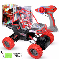 儿童遥控车玩具漂移攀爬车奥特曼遥控车玩具特技车攀爬车越野车男孩玩具 咸蛋超人大号攀爬车1910