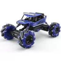 儿童遥控车玩具漂移攀爬车奥特曼遥控车玩具特技车攀爬车越野车男孩玩具 漂移攀爬车蓝色C333