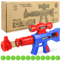 打我鸭呀射击玩具打靶亲子互动抖音同款软弹男孩竞技模型儿童玩具 大号软弹枪一把