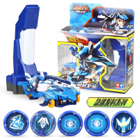 奥迪双钻 爆裂飞车1代2代儿童玩具3代星能觉醒暴烈变形玩具车套装 急射系列-风暴圣骑