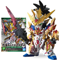 万代高达模型三国创杰传SD系列拼插模型敢达 [三国创杰传]刘备独角兽高达