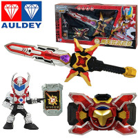 奥迪双钻 铠甲勇士玩具捕将拿瓦帝皇侠召唤器腰带雅塔莱斯茨纳米装备套装 刑天装备套装567903