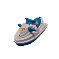 新款电动船快艇帆船海盗船宝宝洗澡泳池戏水儿童电动船玩具 摩托艇