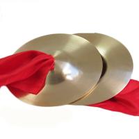 儿童乐器 铜擦铜钹铜镲 铜擦9 15cm18厘米22厘米 直径25厘米一对