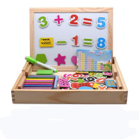 儿童算术数数棒数学算术棒早教学习算数运算玩具幼儿园启蒙数字积木小学计数器教具学具盒 数字形状盒