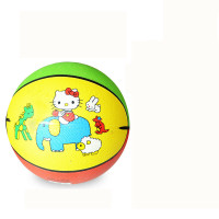 儿童篮球球玩具球小皮球拍拍球幼儿园户外运动球类玩具排球3-5-7 3号大象