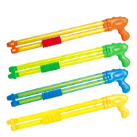 加厚儿童玩具水背包戏水玩具抽拉式高压吸水玩具漂流水 双管50cm颜色随机一个