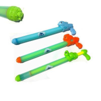 加厚儿童玩具水背包戏水玩具抽拉式高压吸水玩具漂流水 海洋鱼5孔60cm随机发