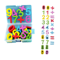 英文字母磁力贴大写字母磁性贴数字冰箱贴儿童英语玩具早教 标准数字及符号2套