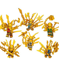 兼容 乐高幻影忍者人仔玩具拼装积木玩具6-7-8-10岁男孩子 忍者版6款