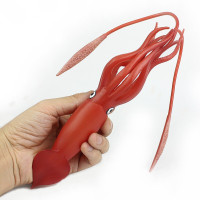 仿真海洋生物动物世界模型玩具鱿鱼章鱼八爪鱼乌贼模型男女孩 大乌贼