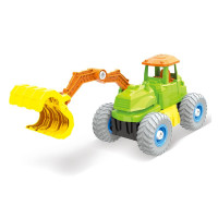 大号儿童玩具车套装男孩可拆卸拼装工程车小孩1-3周岁仿真挖掘机 抓木车彩色