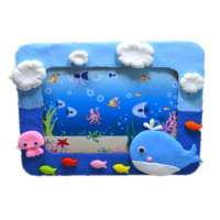 儿童手工创作diy相框超轻粘土材料包新年幼儿园亲子互动玩具 粘土相框-海底世界