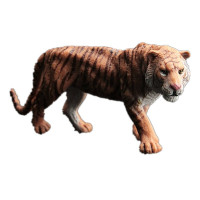 儿童仿真动物园玩具模型野生动物世界套装狮虎河马犀牛大象长颈鹿 老虎