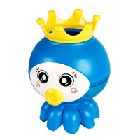 宝宝洗澡玩具水动力喷泉漏水花洒儿童沙滩戏水玩具男女孩 皇冠旋转喷水八爪鱼