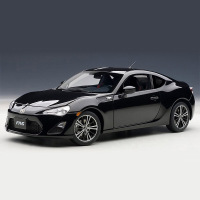 奥拓 1:18 丰田Scion(赛恩) FR-S运动跑车汽车模型车模 仿真模型收藏送礼摆 黑色