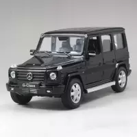 原厂仿真合金汽车模型 威利1:24 FX奔驰G500奔驰S500 合金车玩具模型收藏摆件 奔驰G500黑