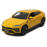 美驰图1:24 1965年谢尔比 仿真合金汽车模型 经典老爷车模型 尼桑GTR车模 兰博野牛车模 野牛黄色