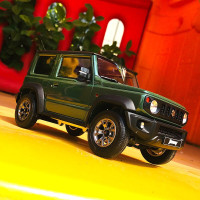 LCD 1:18铃木吉姆尼车模原厂Suzuki Jimny越野车合金汽车模型车模 墨绿色