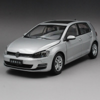 高尔夫7代 一汽 原厂 汽车模型 1:18 GOLF 高7 高尔夫 嘉旅 合金车模 收藏送礼 高尔夫7银色