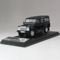 Almost Real 似真AR 1:43 路虎卫士90 110 汽车模型车模合金限量 卫士110长轴黑色