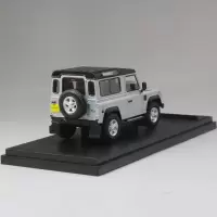 Almost Real 似真AR 1:43 路虎卫士90 110 汽车模型车模合金限量 卫士90短轴银色