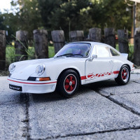 威利FX 1:18 保时捷911 Carrera RS 2.7 跑车合金汽车模 保时捷911CarreraRS2.7白色