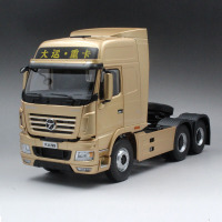 原厂 1:24 大运N9牵引车 大运重卡 N9 大运N9拖头 合金工程车模型 大运N9金色