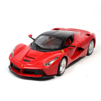 比美高(Bburago) 1:24 法拉利 laferrari 拉法仿真 金属跑车模型 合金车模 拉法红色