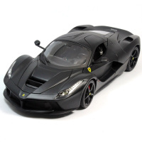 比美高 1:18 法拉利Laferrari 拉法 458 F50车模合金汽车模型 跑车模型 收藏送礼 拉法精细版黑色