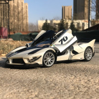 比美高 1:18 法拉利Laferrari 拉法 458 F50车模合金汽车模型 跑车模型 收藏送礼 FXXK白色70#