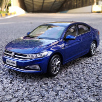 原厂 1:18 2019款 一汽 大众宝来 BORA 轿车合金汽车模型车模收藏 星辰蓝