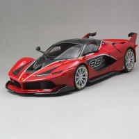 比美高 1:18 法拉利Laferrari 拉法 458 F50车模合金汽车模型 跑车模 精细版法拉利FXXK88#红色